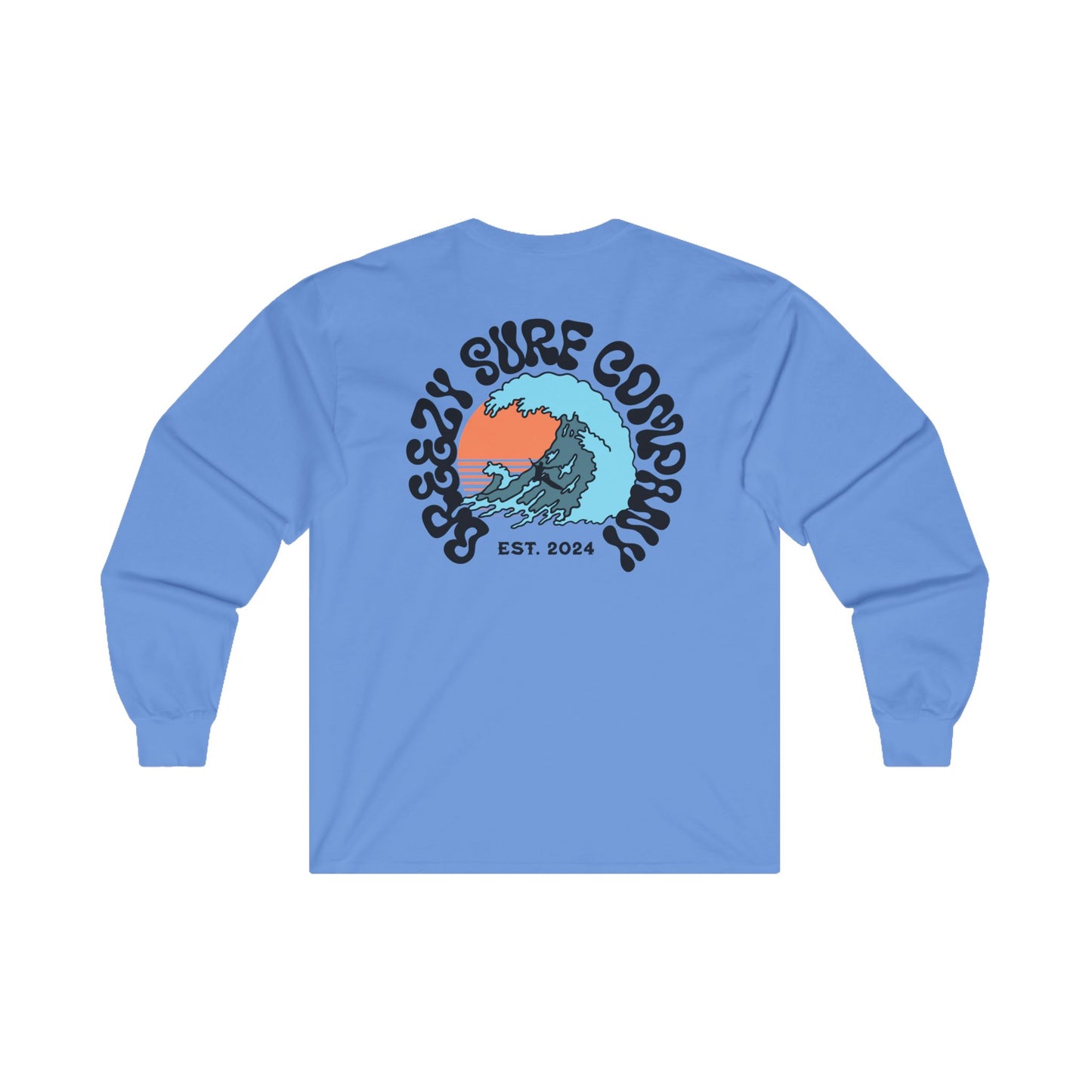 Breezy Surf Co. Logo Long Sleeve Shirt (Normal)