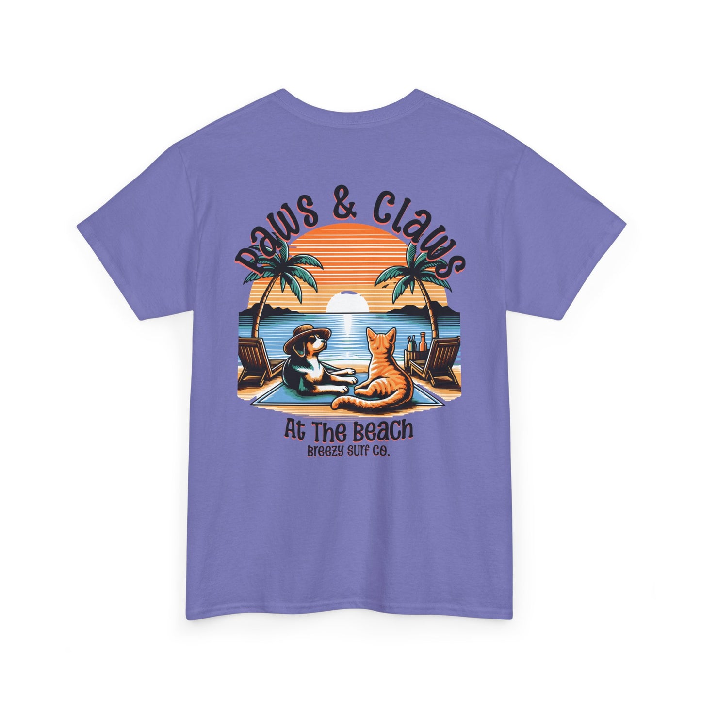 Paws & Claws Breezy Surf Co. T-Shirt