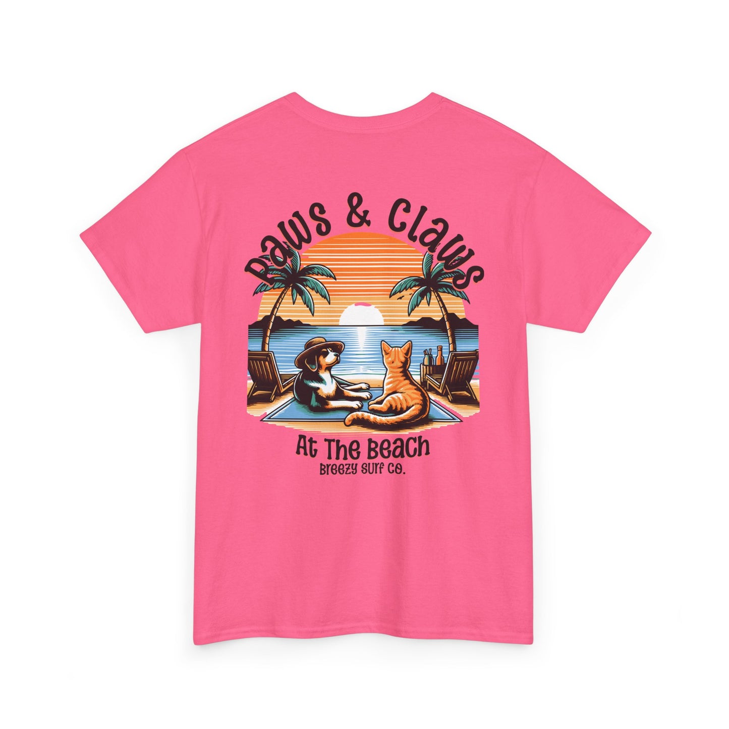 Paws & Claws Breezy Surf Co. T-Shirt