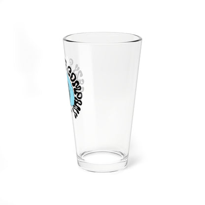 Breezy Surf Co. Logo Glass, 16oz