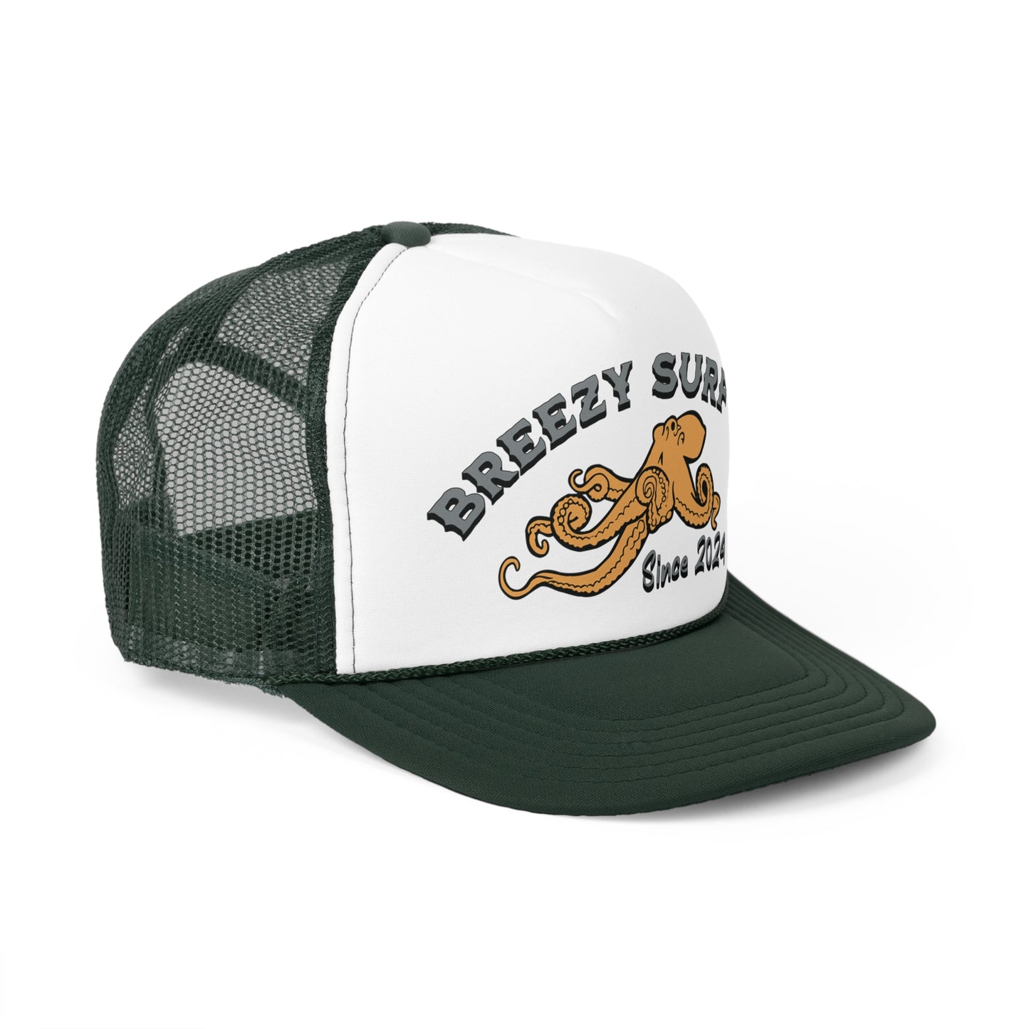 Octopus Breezy Surf Co. Trucker Hat