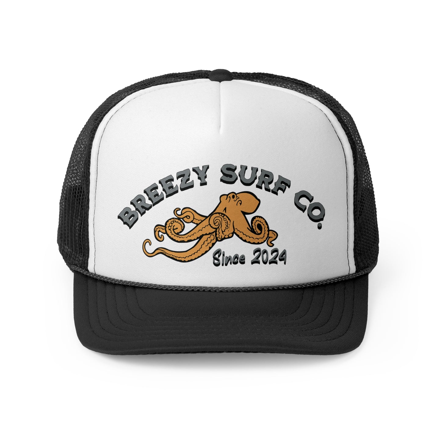 Octopus Breezy Surf Co. Trucker Hat