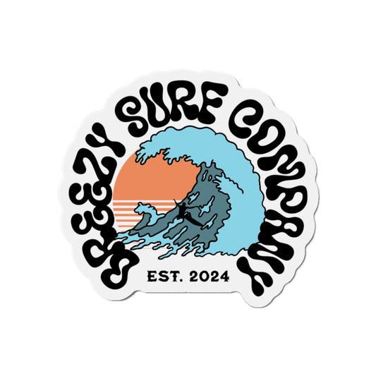 Breezy Surf Co. Logo Magnet