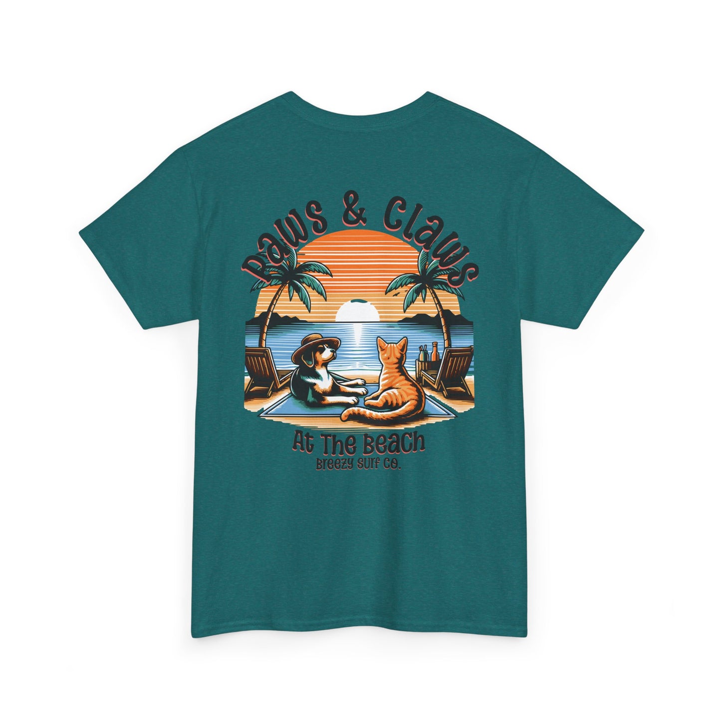 Paws & Claws Breezy Surf Co. T-Shirt